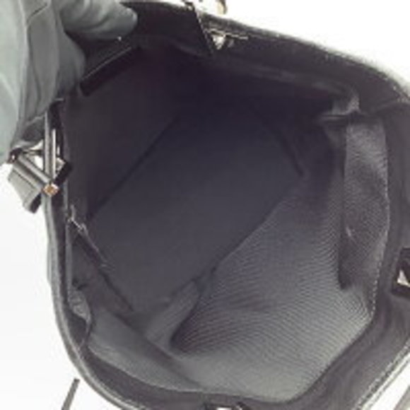 GUCCI GG canvas tote bag black handbag mini - Picture 8 of 16